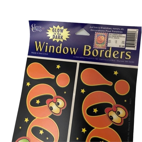 Bundle 3 Hologram Halloween Window Clings - Picture 12 of 13
